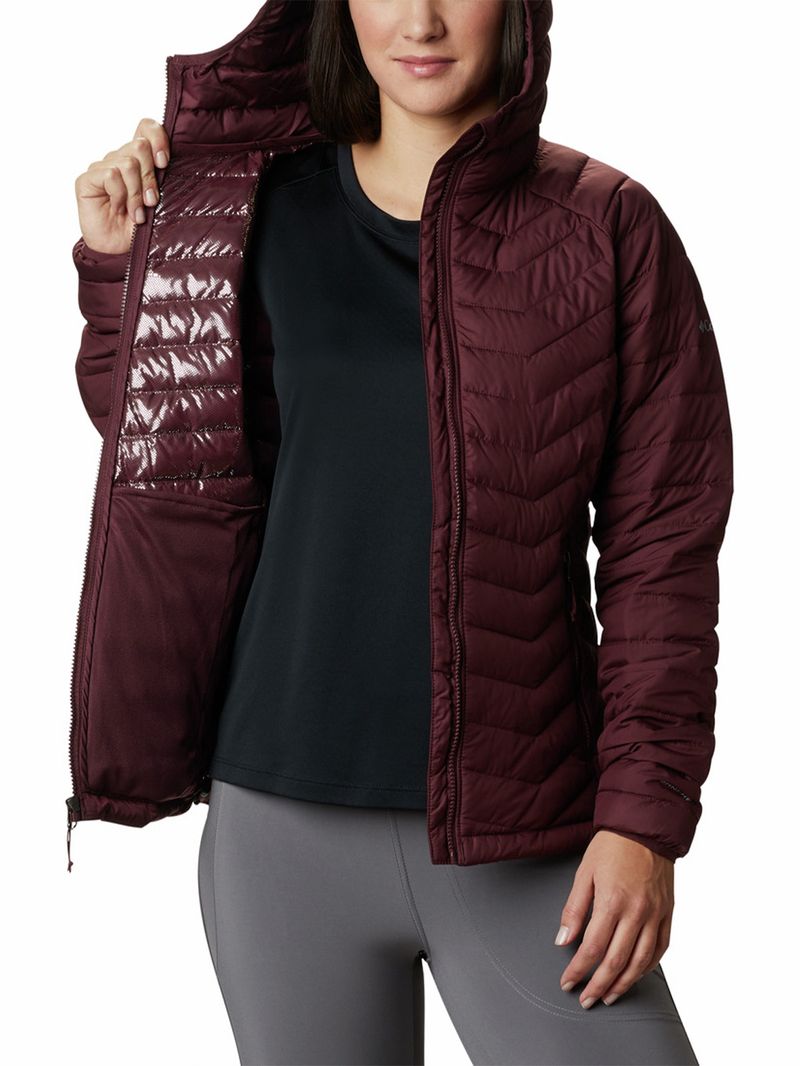 Parka Mujer Powder Lite Morado Columbia
