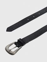 Cinturon Cuero Mujer Hp Valeria Negro Hush Puppies