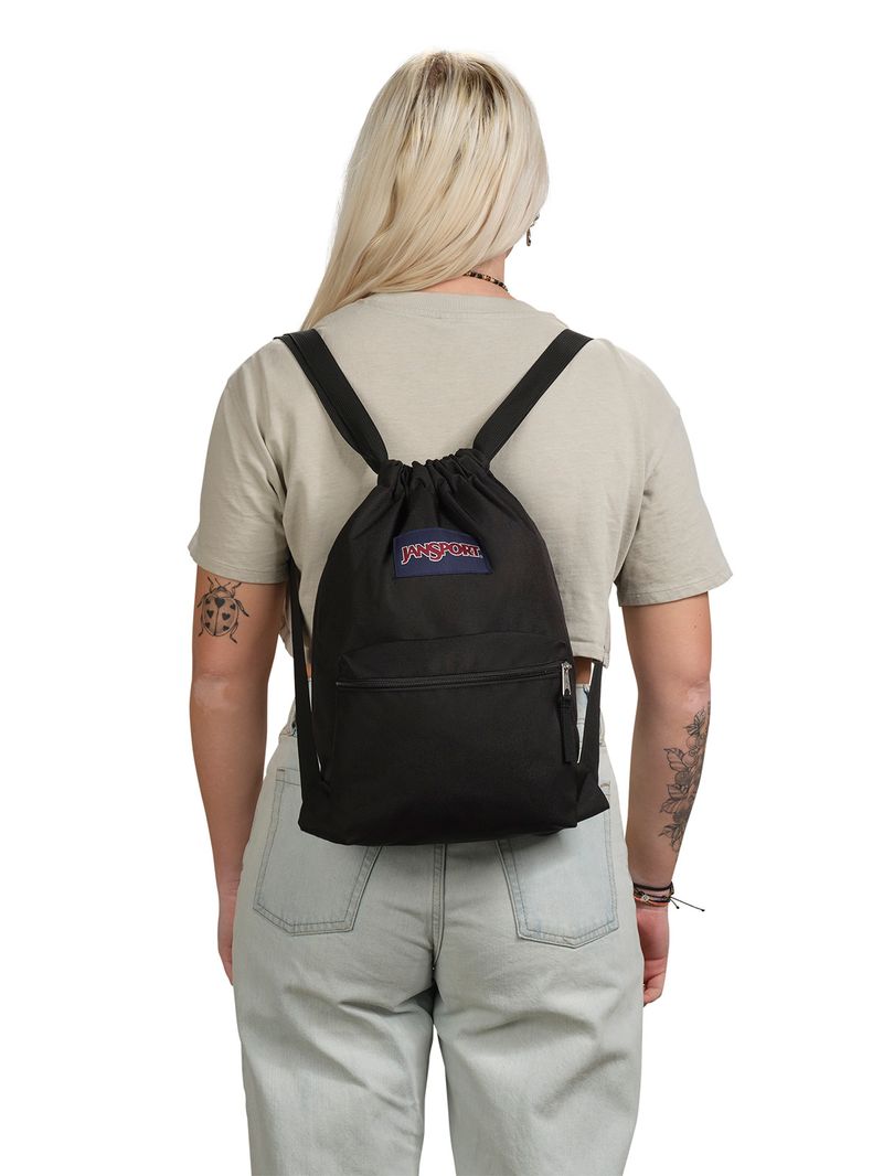 Mochila Draw Sack Negro Jansport