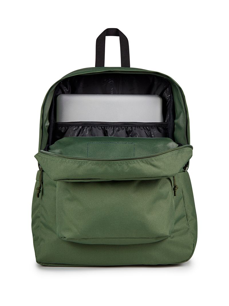 Mochila Superbreak Plus Verde Jansport