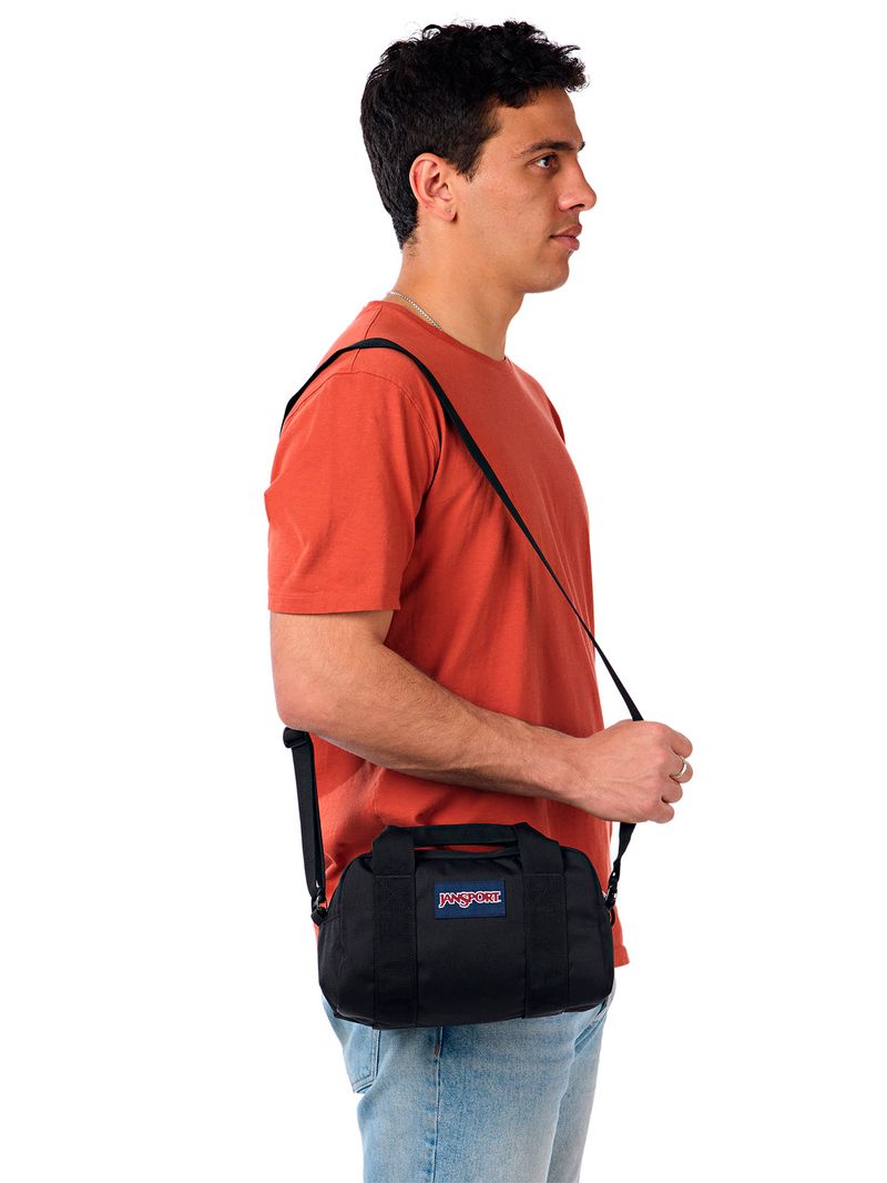 Bolso Weekender Mini Duffel Negro Jansport