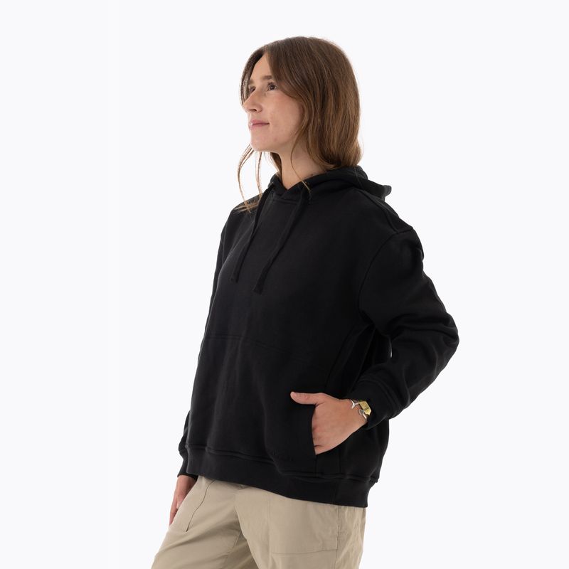 Poleron Mujer Relaxed Hoodie Negro Merrell