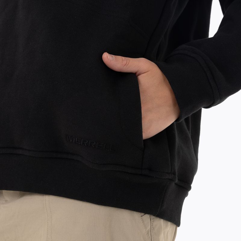 Poleron Mujer Relaxed Hoodie Negro Merrell