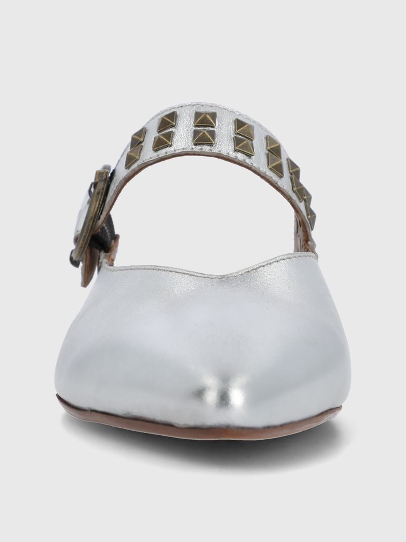 Ballerina Cuero Mujer Sinara Multicolor