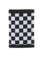 Billetera Slipped Black-White Check