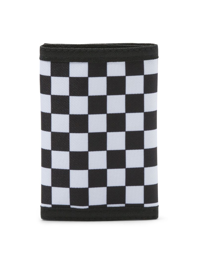 Billetera Slipped Black-White Check
