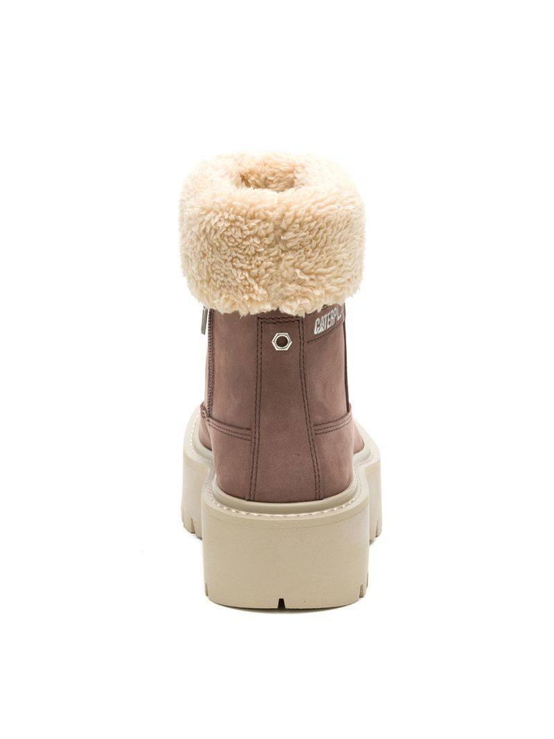 Botín Mujer Colorado Max Roll DO Café Cat