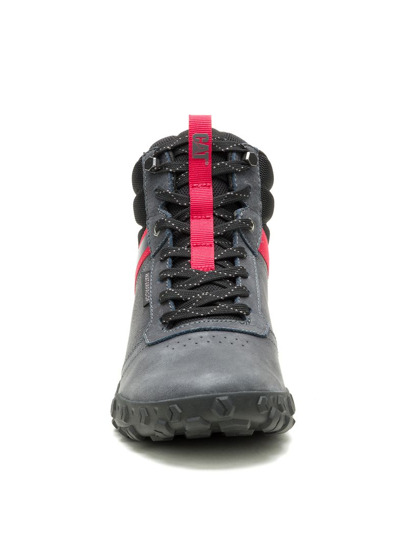 Zapatilla con Caña Hombre Hex Ready Mid WP Gris Cat