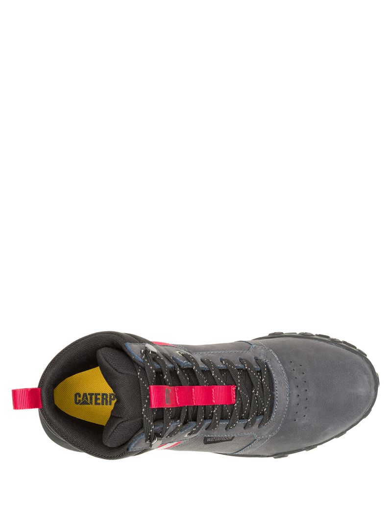 Zapatilla con Caña Hombre Hex Ready Mid WP Gris Cat