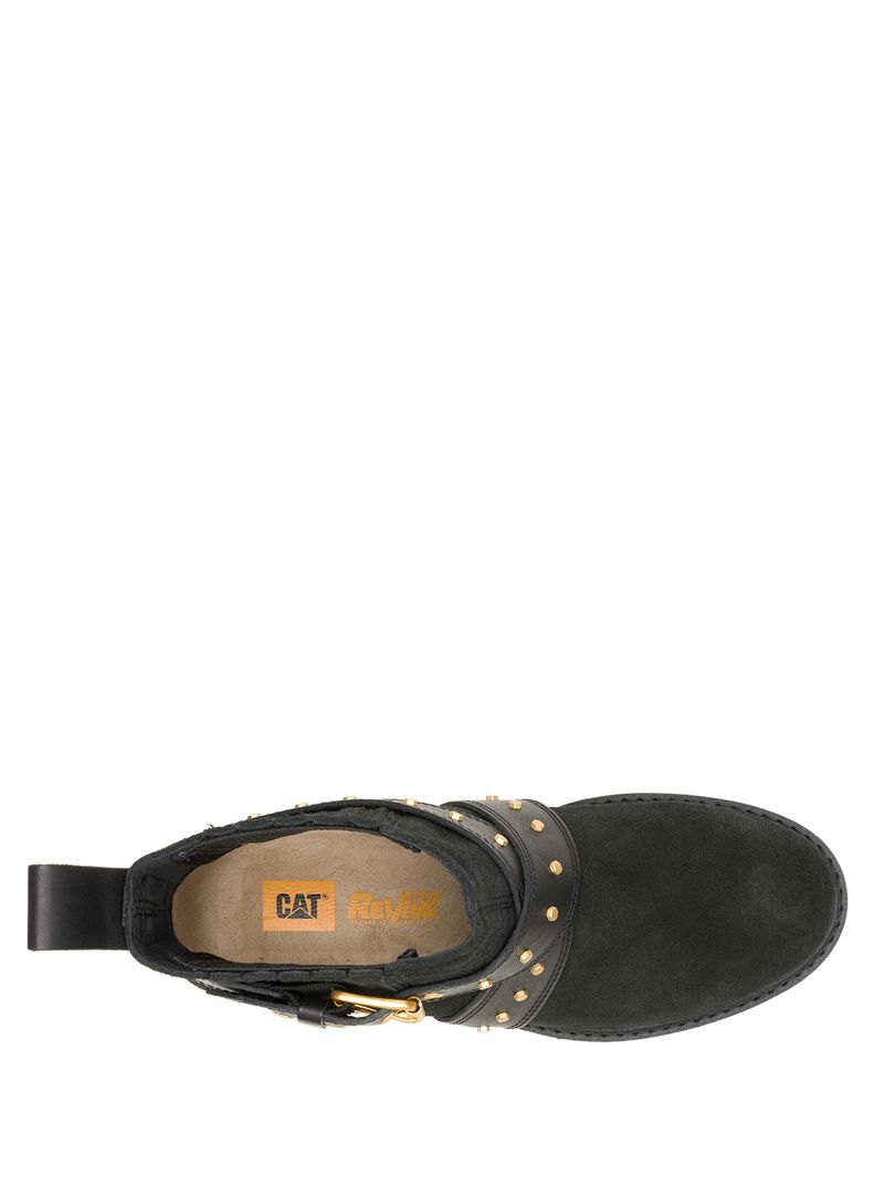 Botín Mujer Grader Embellish Chelsea Negro Cat