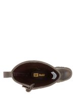 Bota de Cuero Notion Buckle Café Oscuro Cat