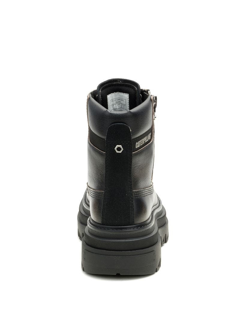 Botín Mujer Bolder Zip Gris Cat