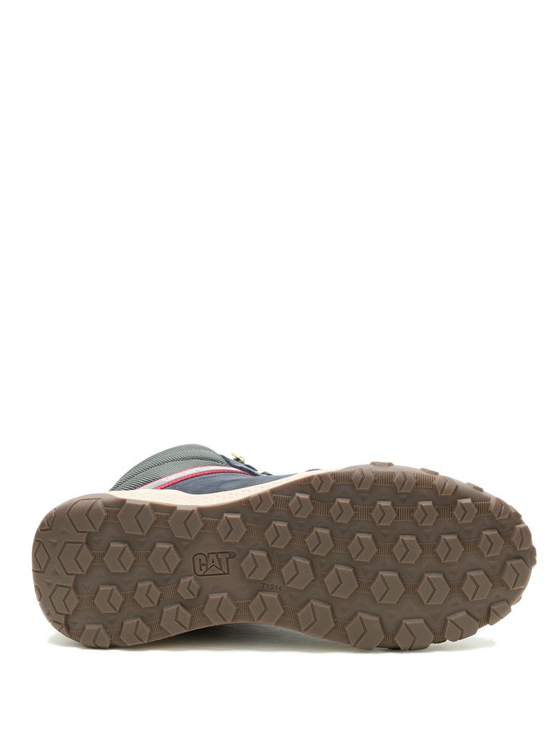 Zapatilla Con Caña Hombre Hex Ready Mid WP Azul Cat