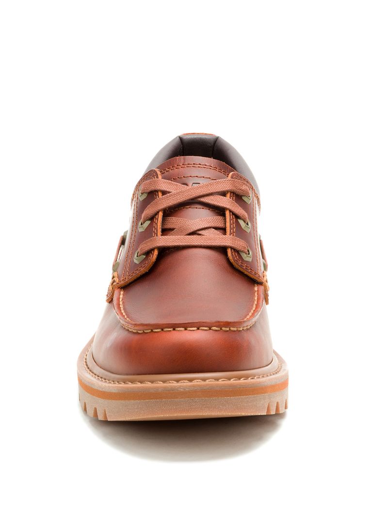Zapato Hombre Colorado Boat Lo Café Cat