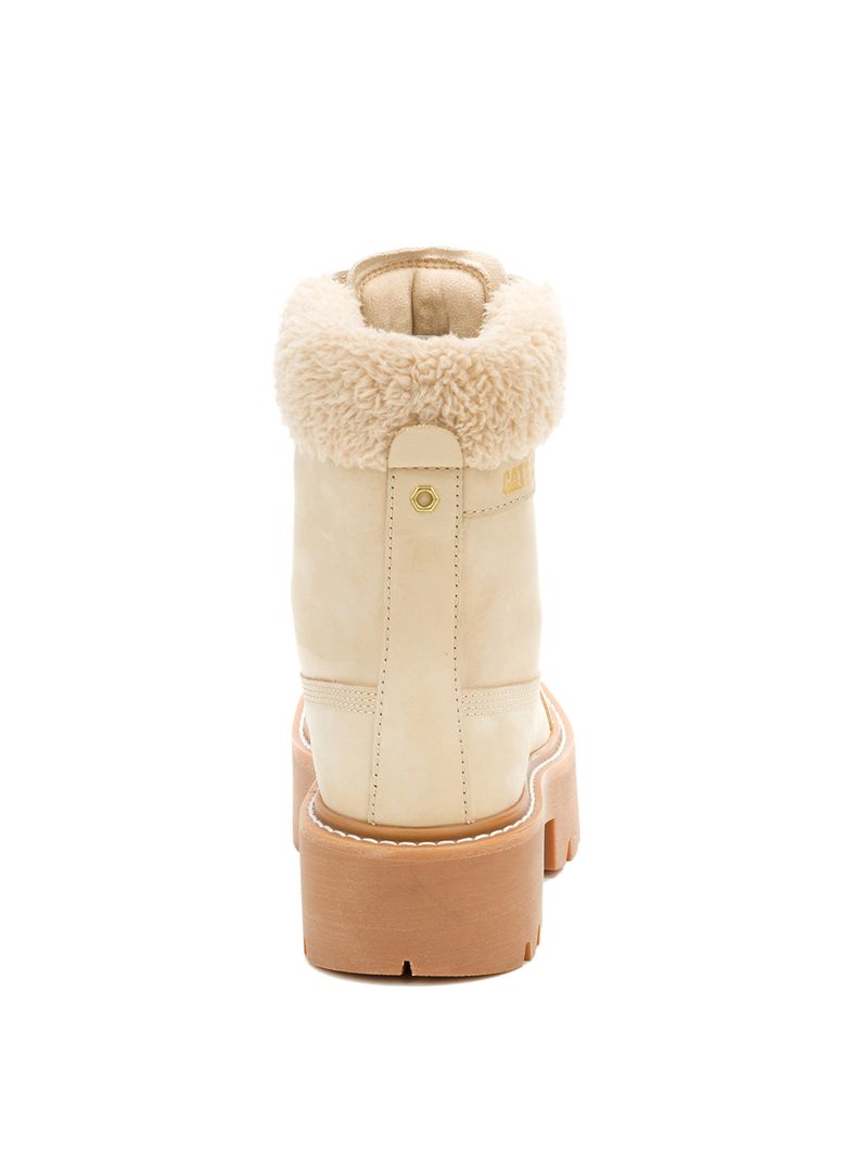 Botín Mujer Colorado Max Hiker Beige Cat