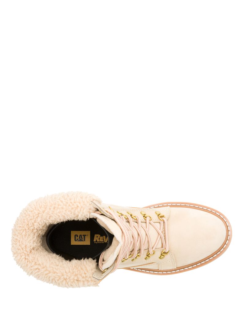 Botín Mujer Colorado Max Hiker Beige Cat