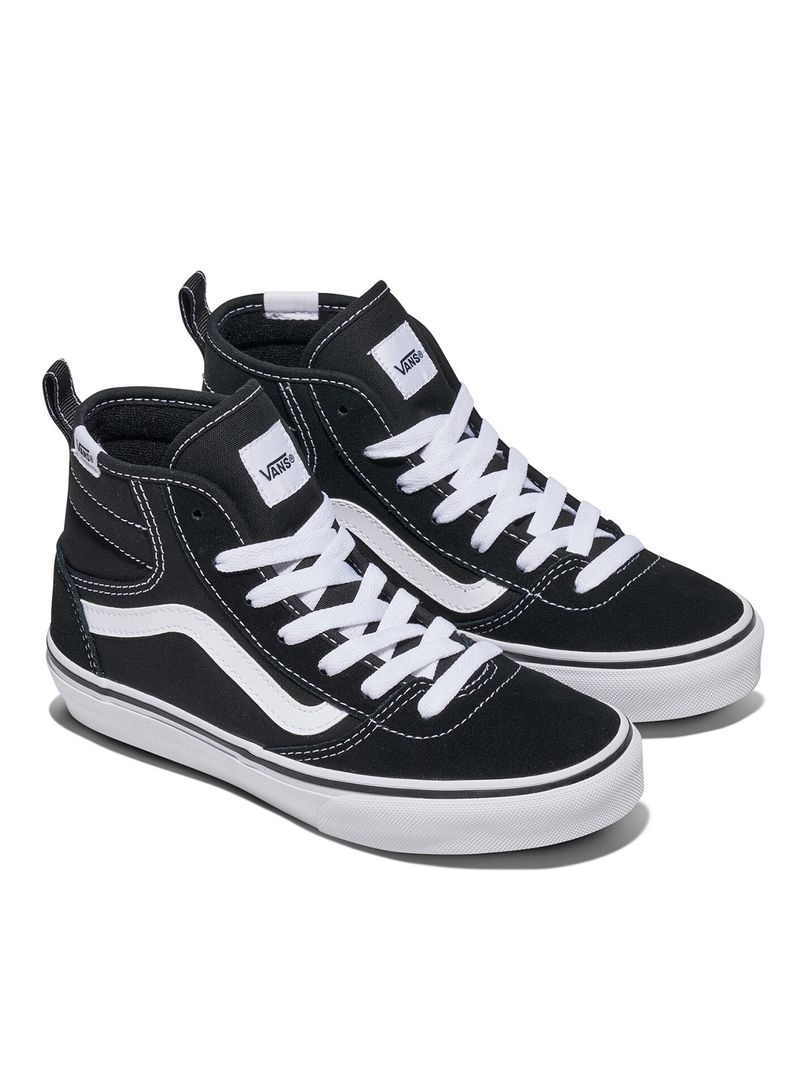 Zapatilla Niño Ashwood Hi Decon Negro Vans