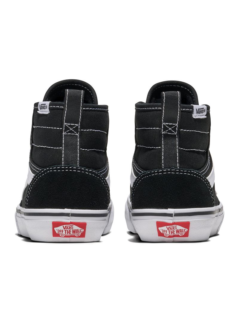 Zapatilla Niño Ashwood Hi Decon Negro Vans