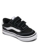 Zapatilla Niño Brooklyn Velcro Negro Vans