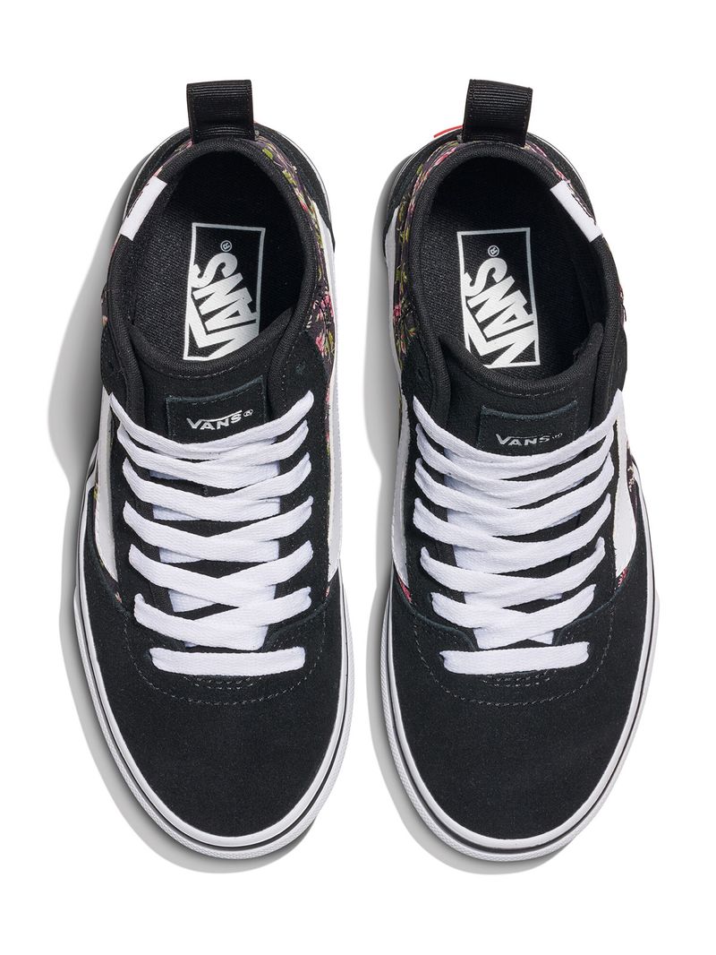 Zapatilla Mujer Ashwood Hi Decon Negro Vans