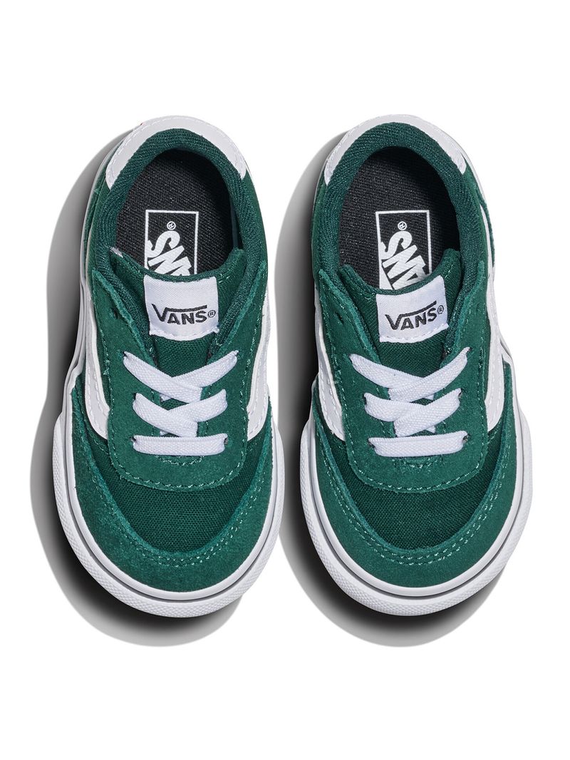 Zapatilla Niño Brooklyn Slip-On Verde Vans