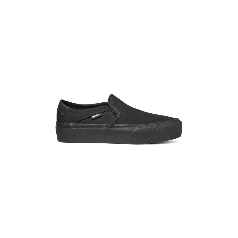 Zapatilla Mujer Asher Platform Negro Vans