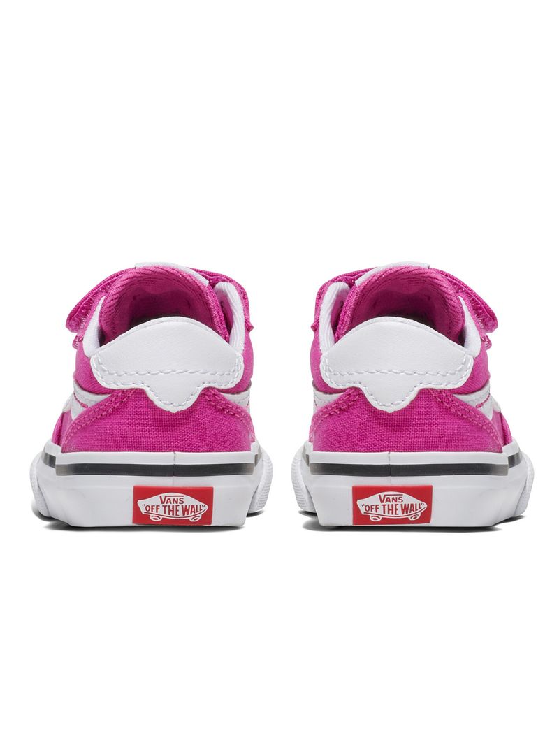 Zapatilla Niño Brooklyn Velcro Rosado Vans