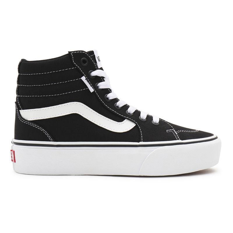 Zapatilla Mujer Filmore Hi Platform Negro Vans