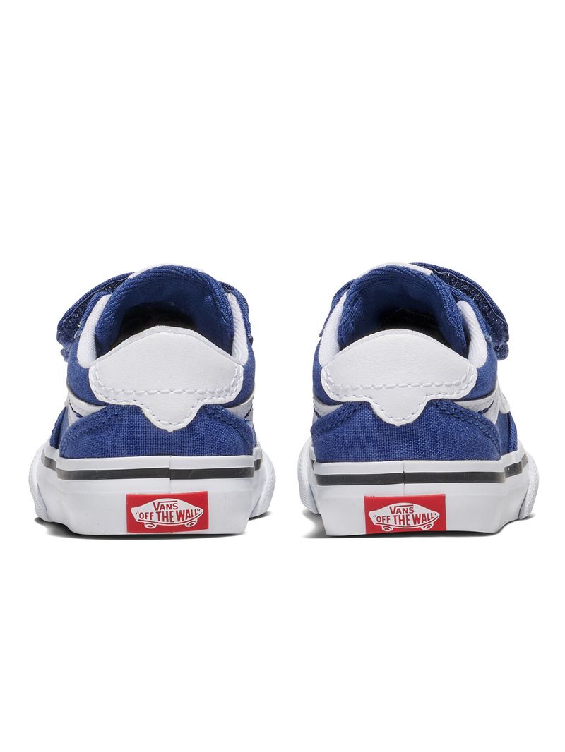 Zapatilla Niño Brooklyn Velcro Azul Vans