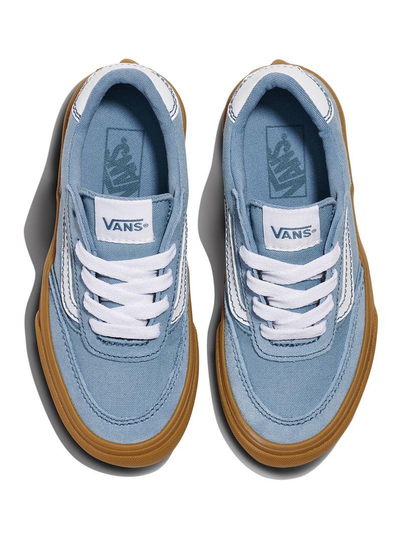 Zapatilla Niño Brooklyn Azul Vans