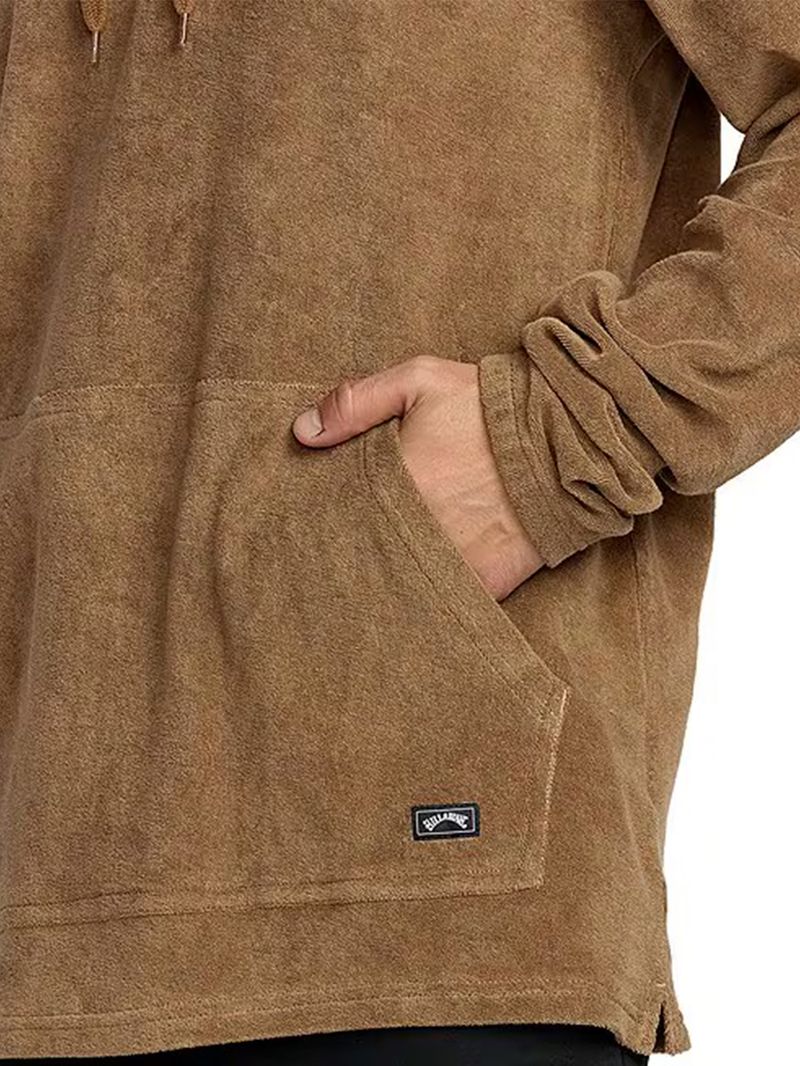 Poleron Hombre Flecker Diego Solid Beige Billabong