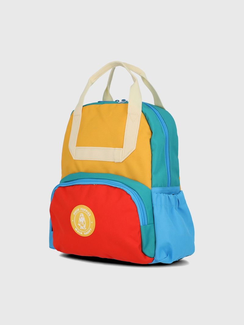 MOCHILA NINO COLOR MINI MULTICOLOR HUSH PUPPIES
