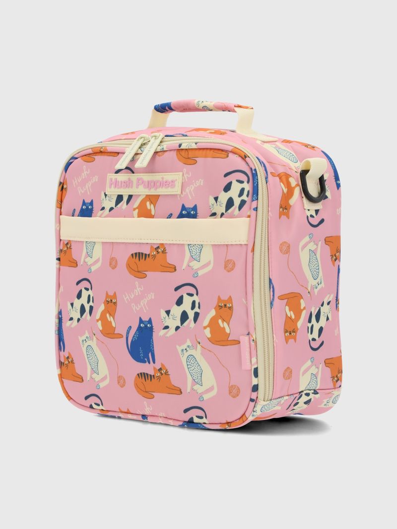 LONCHERA NINA CAT LUNCHBAG ROSADO HUSH PUPPIES
