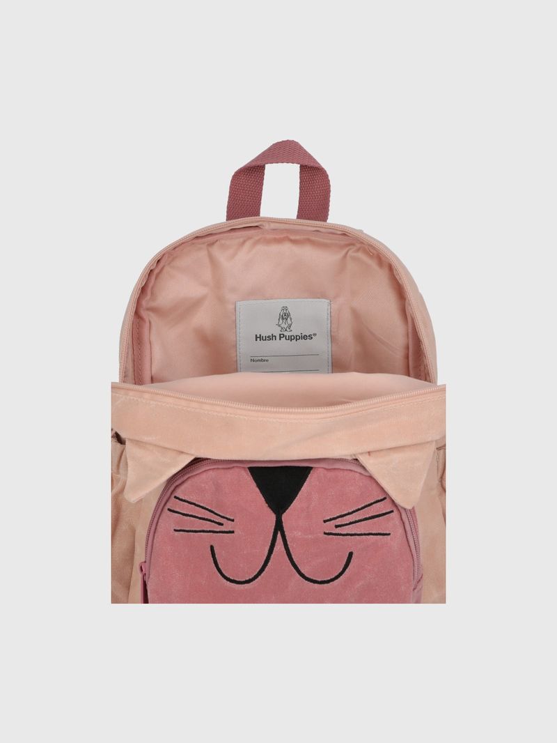MOCHILA NINA CAT BACKPACK ROSADO HUSH PUPPIES