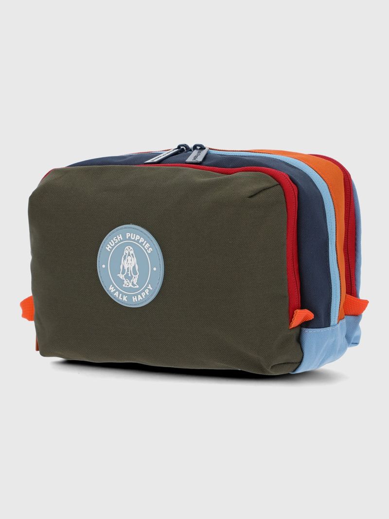 ESTUCHE NINO COLOR PENCILCASE VERDE HUSH PUPPIES