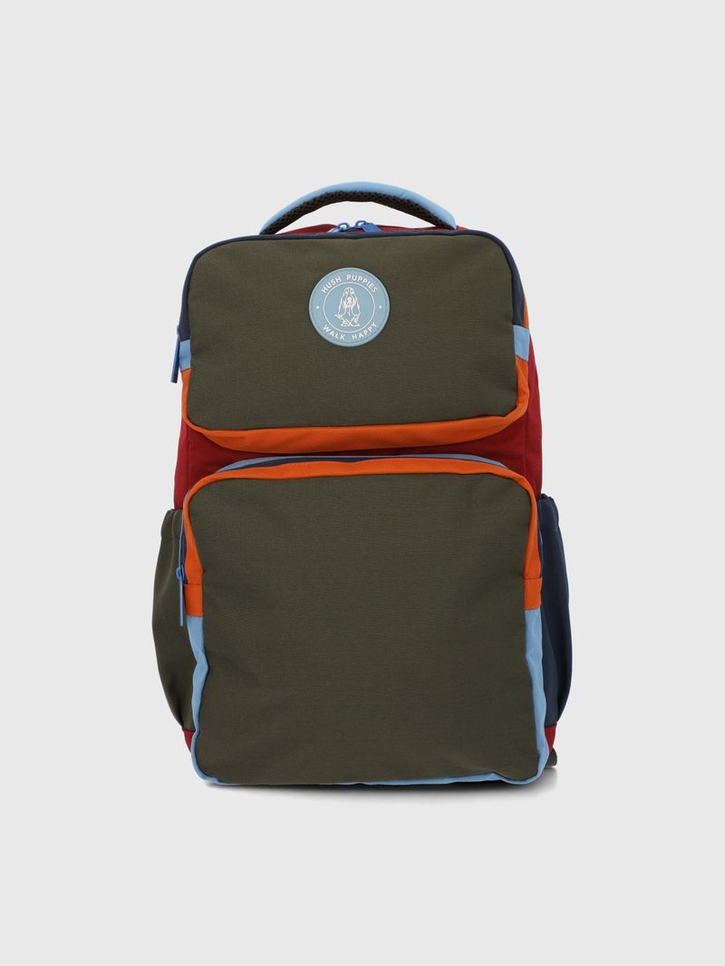 MOCHILA NINO COLOR BACKPACK VERDE HUSH PUPPIES