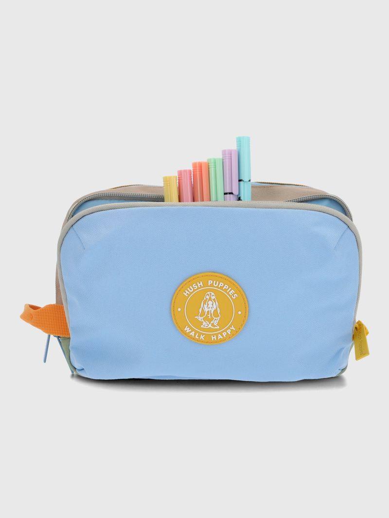 ESTUCHE NINO COLOR PENCILCASE MULTICOLOR HUSH PUPPIES