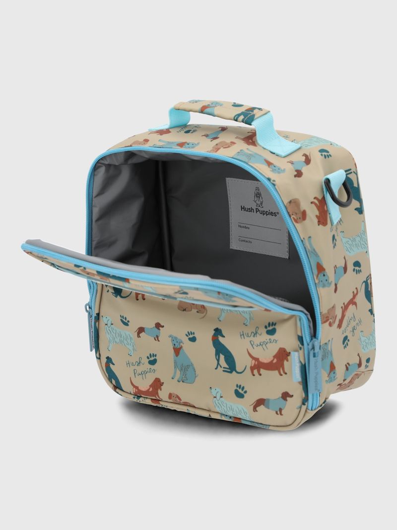 LONCHERA NINO DOG LUNCHBAG AZUL HUSH PUPPIES
