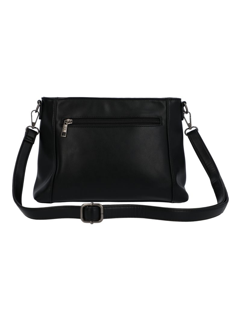 Cartera Mujer Marisol Cross Negro Azaleia