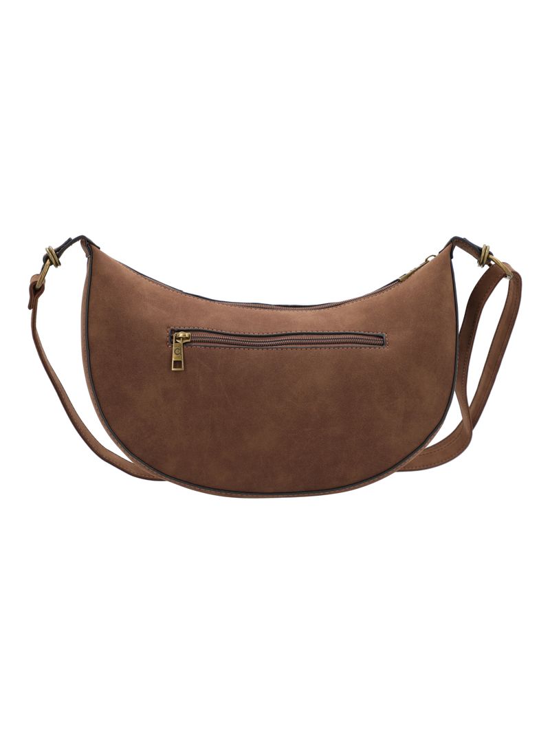 Cartera Mujer Emira Cross Café Azaleia