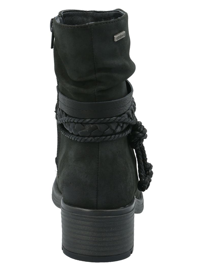 Botín Mujer Firulais Negro Azaleia