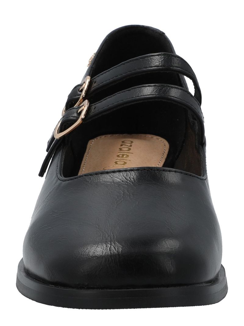 Zapato Mujer Rosa Negro Azaleia