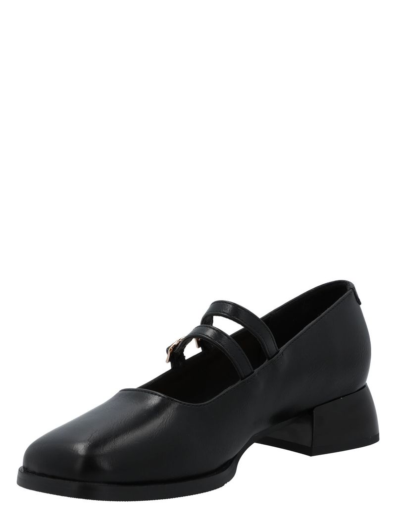 Zapato Mujer Rosa Negro Azaleia