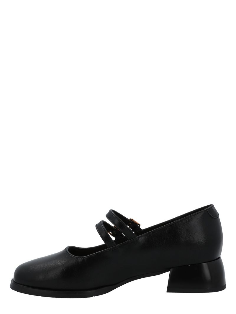 Zapato Mujer Rosa Negro Azaleia