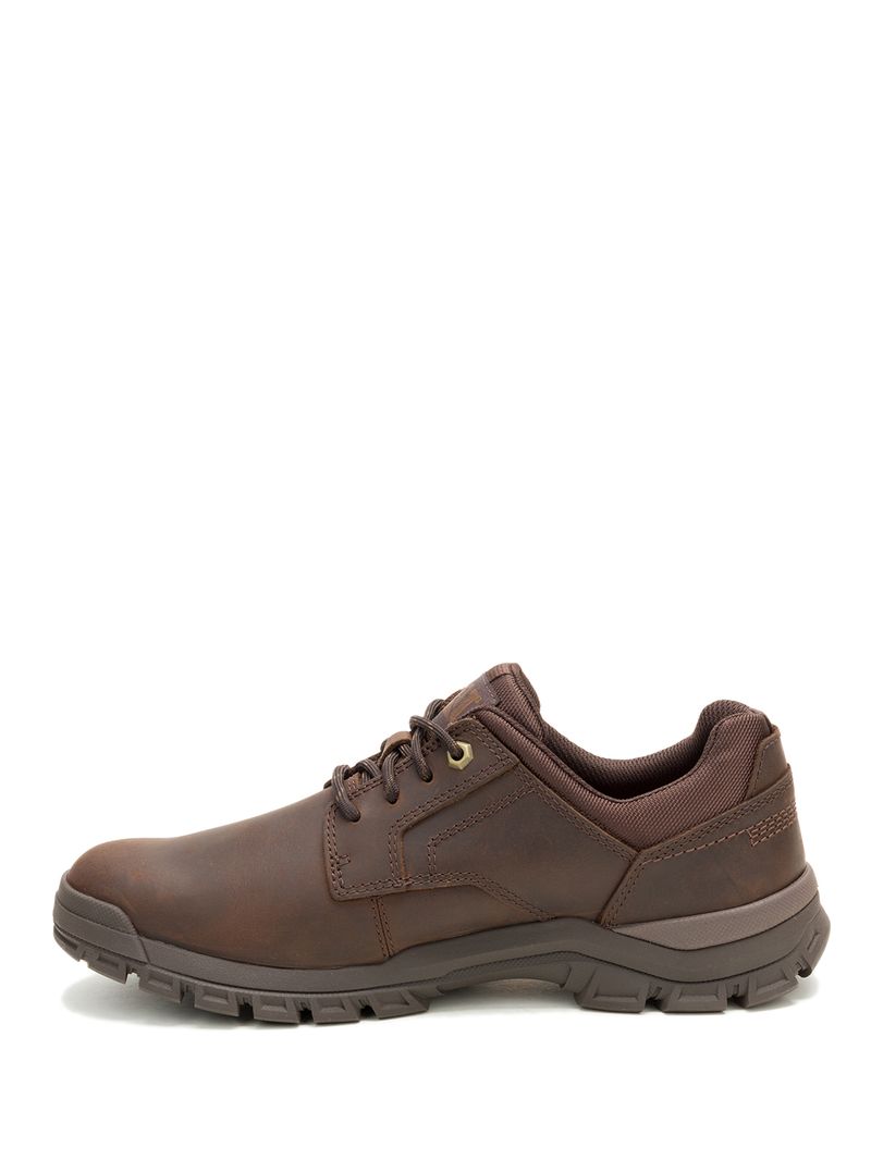Zapatilla Cuero Hombre Threshold Low Café Cat