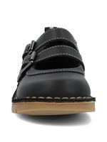 Guillermina Escolar Cuero Niña Spring Buckle