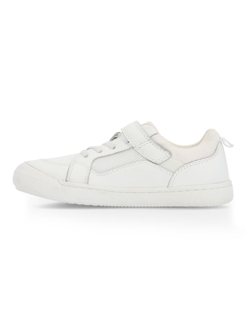 Zapato Escolar Niño Flexu Blanco