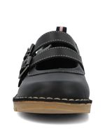 Guillermina Escolar Cuero Niña Spring Buckle