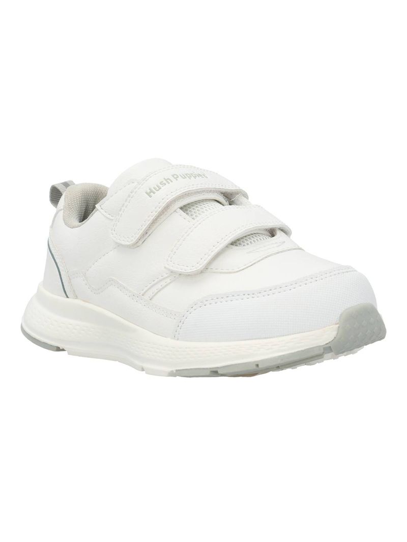 Zapatilla Escolar Blanca New Chance Velcro