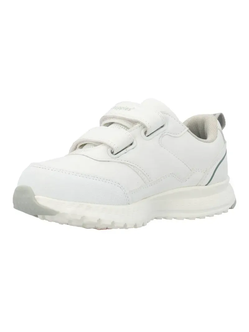 Zapatilla Escolar Niño New Chance Velcro Blanco